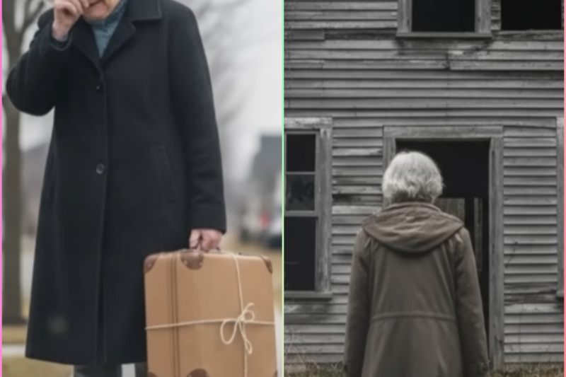 Kicked Out at 70, an Elderly Woman Bought a Broken House for $5 — What It Became Changed Everything!