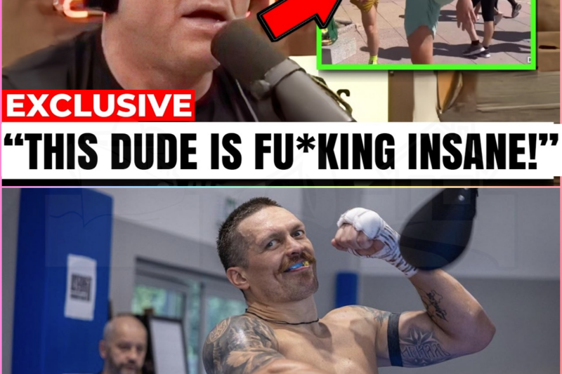 Joe Rogan LOSES IT Watching Oleksandr Usyk Train Like a MADMAN for Rico Verhoeven Fight