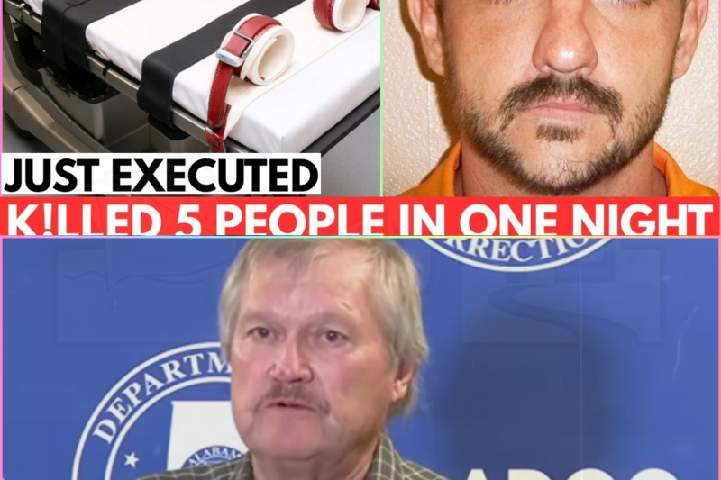 Man Who Klled 5 People In One Night—Derrick Dearman Has Been Execυted In Alabama