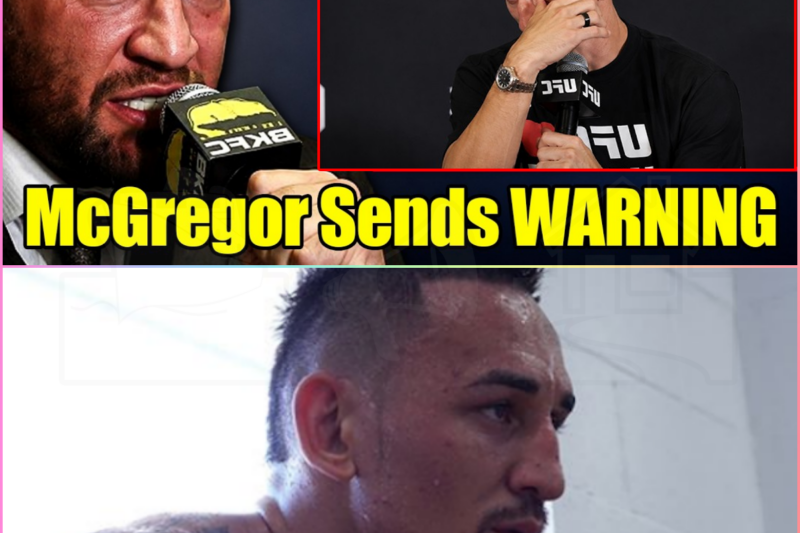 Conor McGregor Sends a TERRIFYING Warning to Max Holloway.. (UFC 329 Gets DARK!)