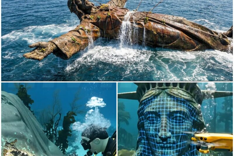 Legendary Salvage: 999-Year-Old Crucified Christ Statue Recovered from the Ocean Floor