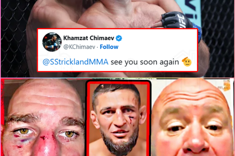 Khamzat Chimaev releases statement following UFC 328 loss to Sean Strickland