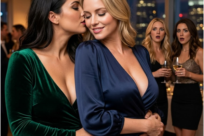 Husband Is Not at Home, Female Coworkers Do This With Me at Night…