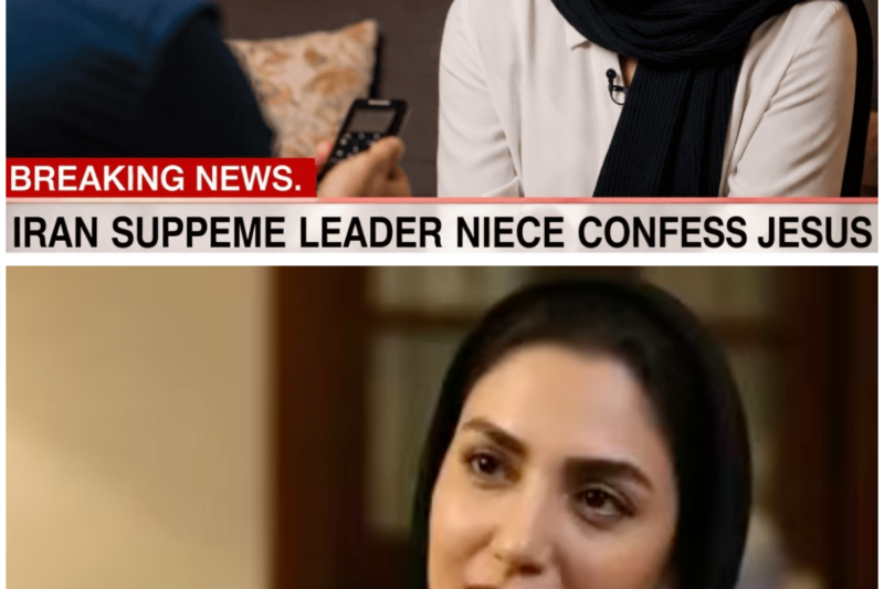 Ali khamenei Niece Mock jesus, Burn a Bible and a Cross, She Didn’t Expect What Happened Next