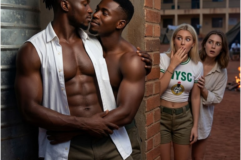 GAY NYSC CORPERS SHARED A SECRET KISS… THEN THIS HAPPENED