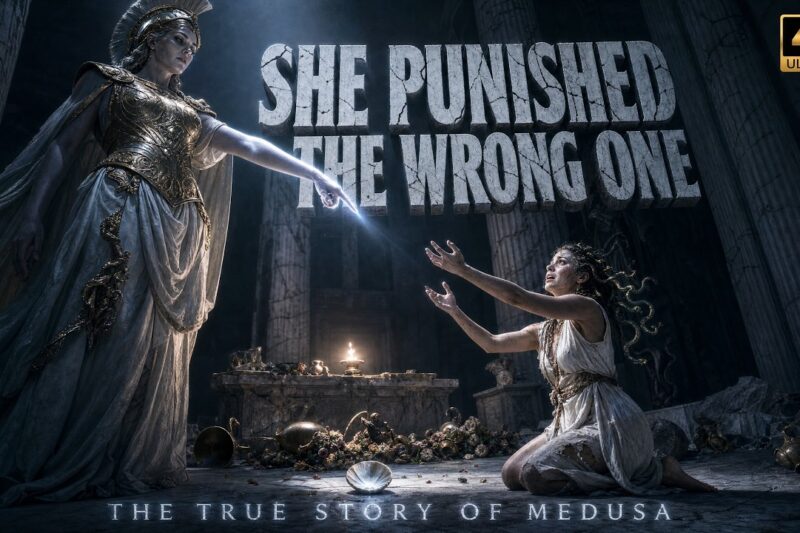 Medusa Was a Priestess. The Gods Made Her a Monster. She Never Stopped Being Both.