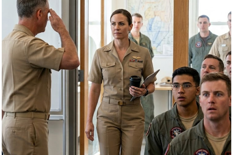 “Real Pilots Only,” They Mocked At the Briefing. Then the Instructor Saluted: “Phoenix One, Ma’am.”
