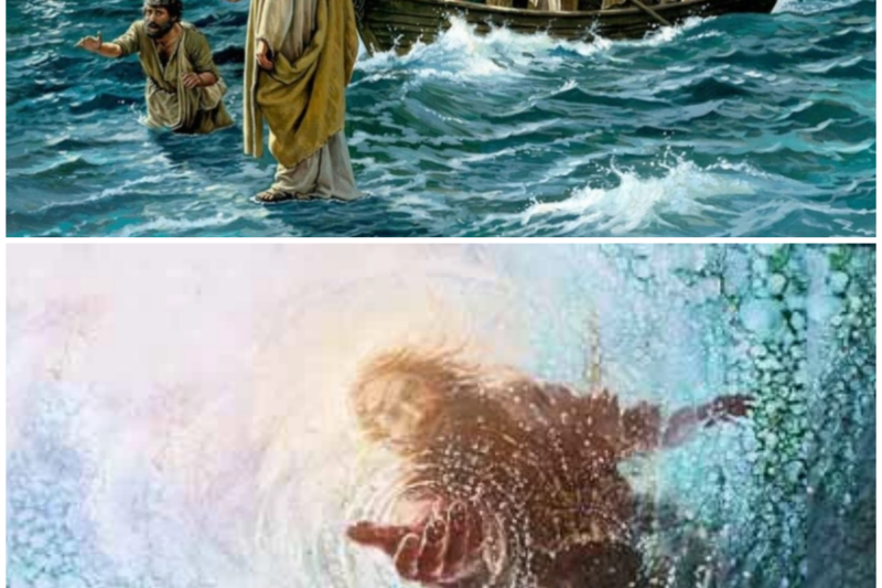 Jesus Walks On Water and Saves Peter (Matthew 14)