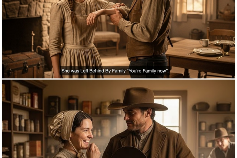 She Was Left Behind By Her Family, The Cowboy Said “You’re Family Now”