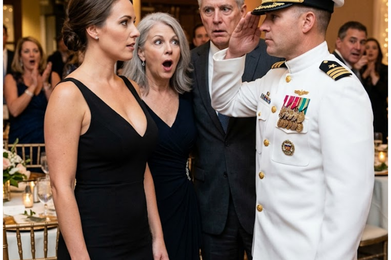 Family Called Me a Deadbeat – Then My Sister’s Husband, a Highly Decorated Navy Officer, Saluted Me