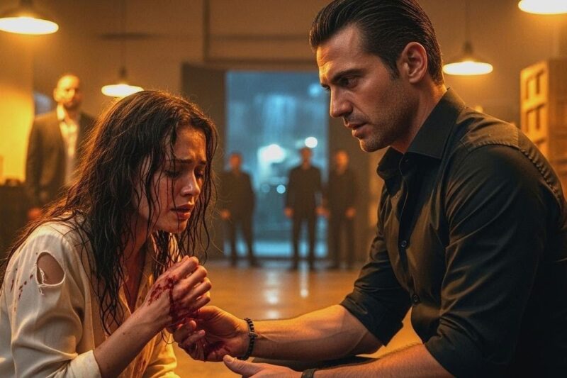 Tell Me His Name, the Greek Mafia Boss Growled After Seeing Her Hide a Wound