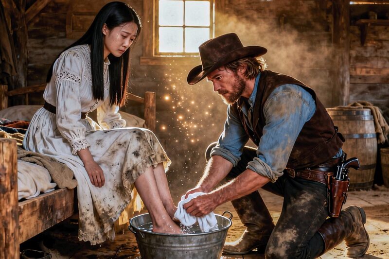Too Broken to Stand, Chinese Widow Fell — Until a Lone Rancher Lifted Her and Gave Her Hope