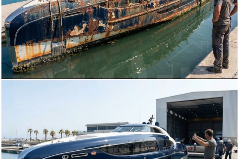 I Bought a $300M Abandoned Bugatti-Built Performance Super Yacht for $25K and Restored It