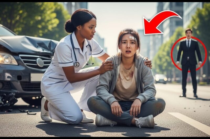 A Black Nurse Saved a “Homeless” Girl from a Attack — Unaware She Was the Korean Mafia Boss’s Only