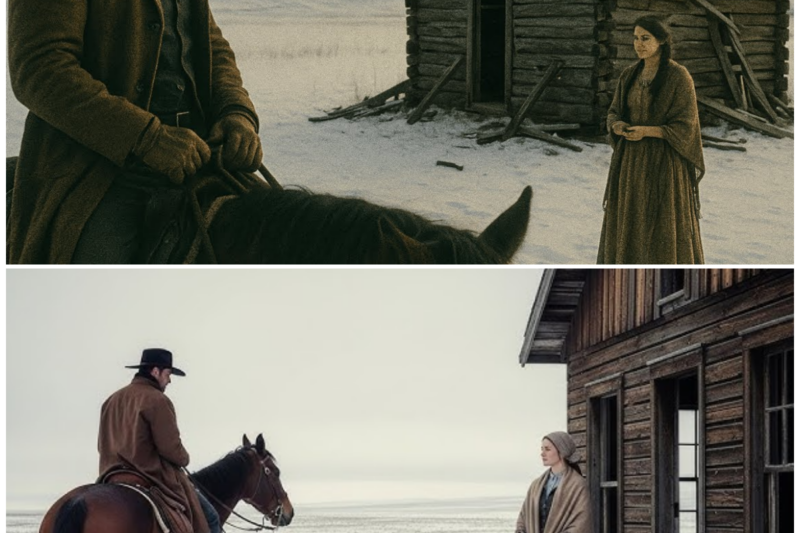 A Wealthy Cowboy Saw A Woman Living In An Old Cabin — What He Did That Day Will Amaze You