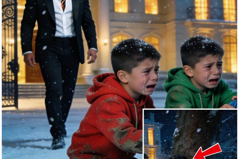 “We Haven’t Eaten For Two Days” — The Two Poor Boys’ Words Brought The Mafia Boss To Tears