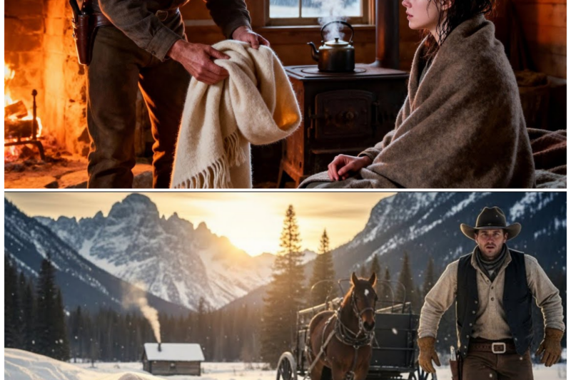 He Found His Neighbor’s Abandoned Mail-Order Bride in a Blizzard — Millionaire Cowboy Saved Her Life