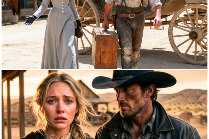 Mail-Order Bride Fled High Society To Marry Handsome Cowboy — But He’s Nothing Like She Expected
