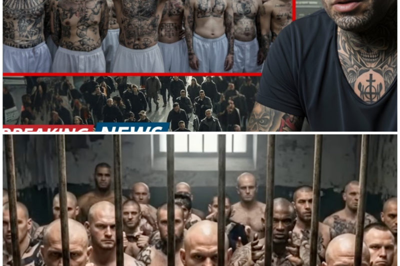 Jesus is appearing in CECOT Prison (El-Salvador) right now to hundreds of Gangs