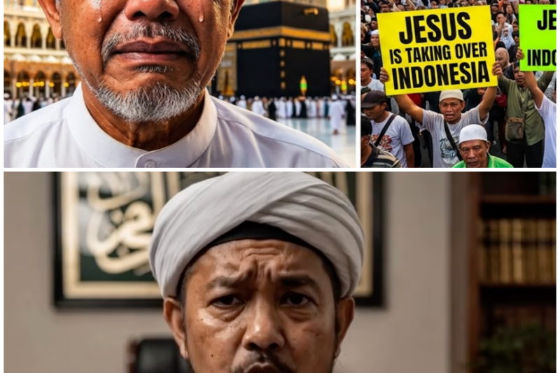 PANIC IN Jakarta: Grand Mufti Goes Viral WEEPS LIVE After Jesus Spoke To Him in Mecca During Ramadan