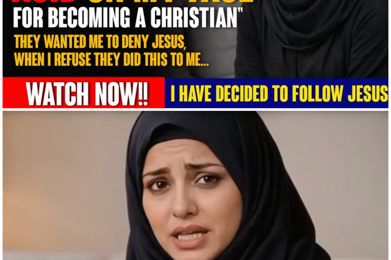 My Family Poured Acid on My Face for Becoming a Christian”