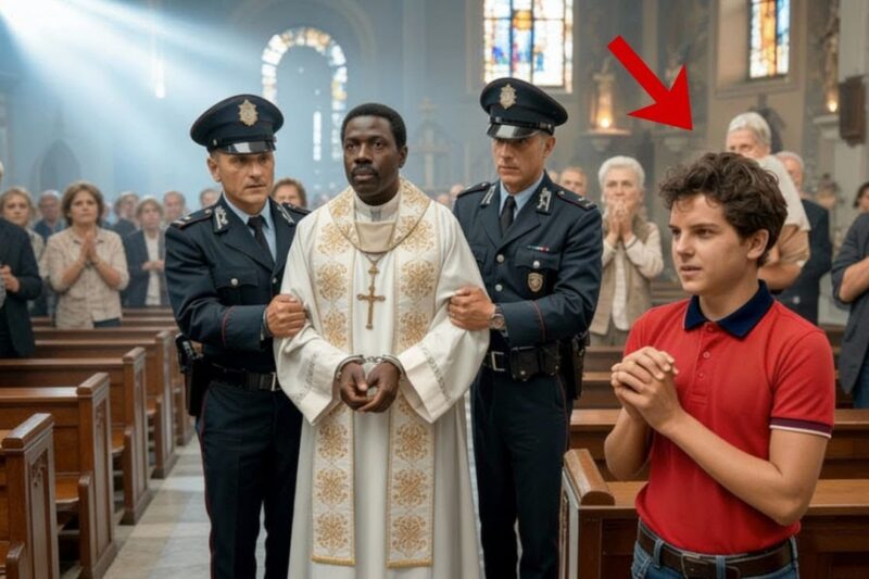 A priest was arrested in the middle of mass… Carlo Acutis told him ‘I know who did this to you’