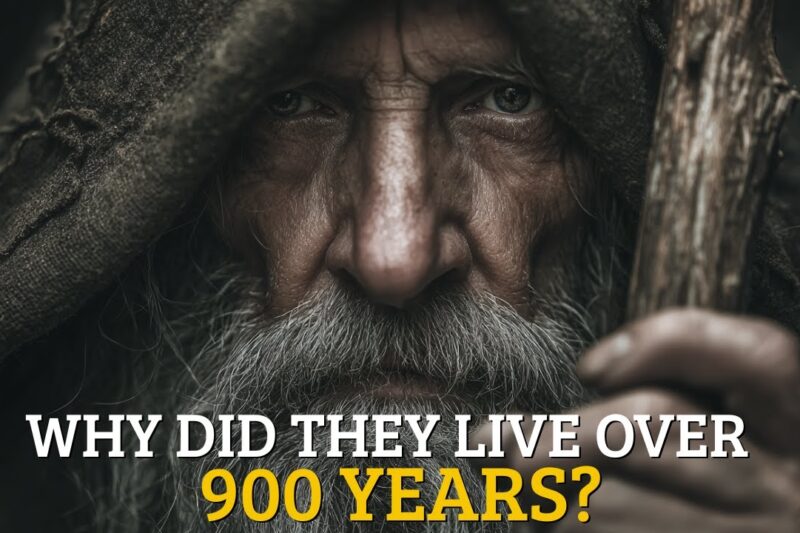 Why did the CHARACTERS in the Bible live for SO MANY YEARS?