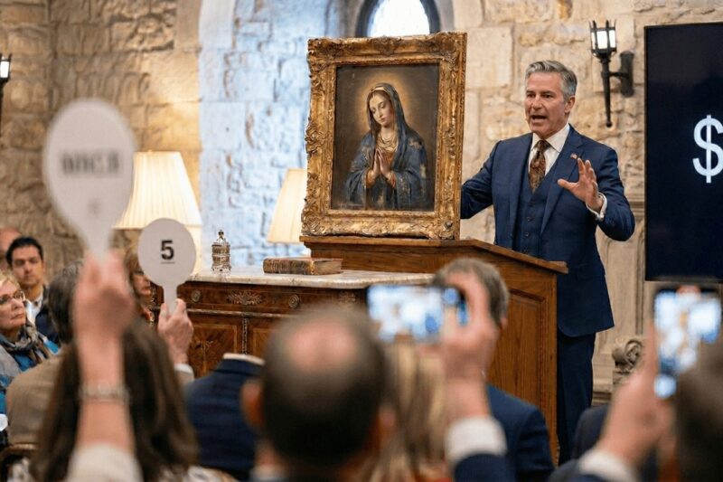 Man Buys Antique Painting of the Virgin Mary for 10 Dollars… What He Discovered Surprised Everyone