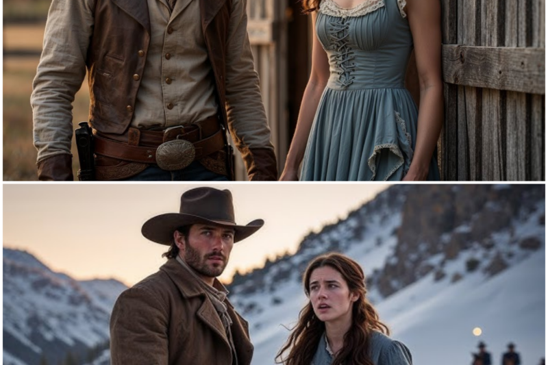 Mail-Order Bride Hid Behind The Barn, The Cowboy Promised No One Would Ever Touch Her Again