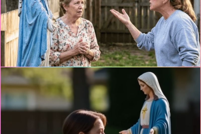 Neighbor Complained About a Virgin Mary Statue in the Garden… Then Something Unexpected Began