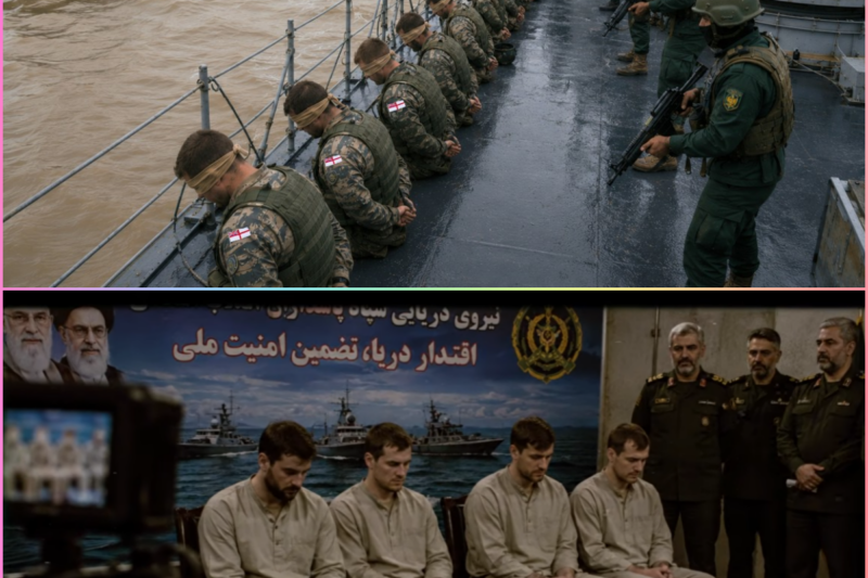 Iran Captures 15 British Marines — Until Royal Navy Response, They Never Forgot!