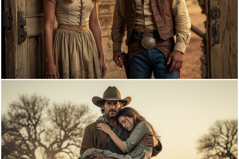 Her Father Locked the Door Against Her, The Cowboy Broke It Down and Took Her Away
