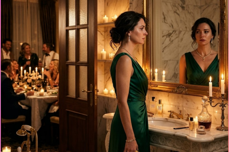 Her Husband’s Family Humiliated Her at the Wedding Dinner — They Had No Idea the Quiet Woman Crying in the Bathroom Was the New Owner of Their Company