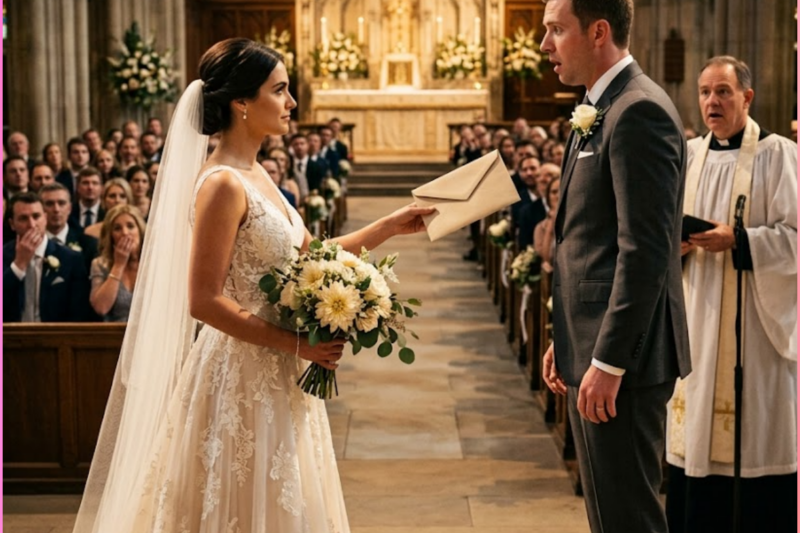 She Stood at the Altar for Twelve Minutes Before the Groom Arrived