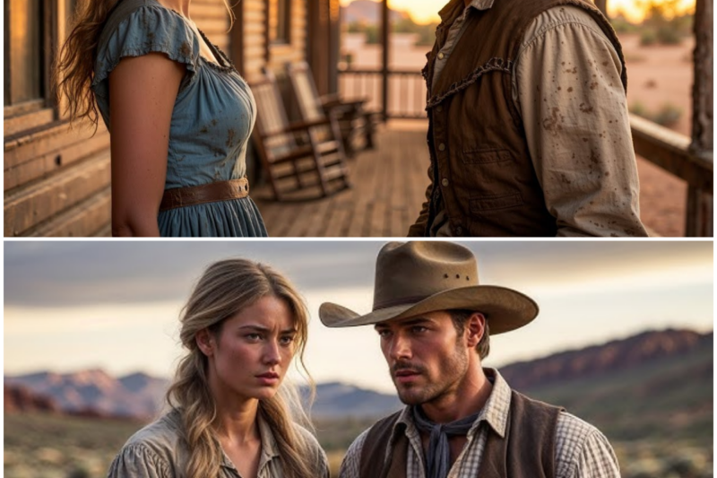 She Waited On The Porch For A Man Who Never Came, The Cowboy Said “I’ll Be The One Who Does”