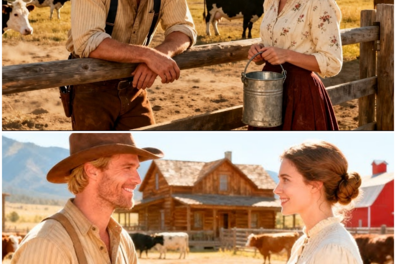 He Hired a Bride to Milk the Cows – She Turned His Ruined Homestead Into a Frontier Legend