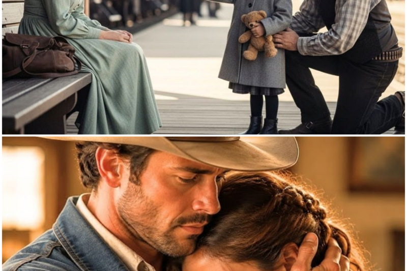 The Virgin Mail Order Bride Was Terrified—Until a Cowboy’s Little Girl Asked, “Be My Mama”