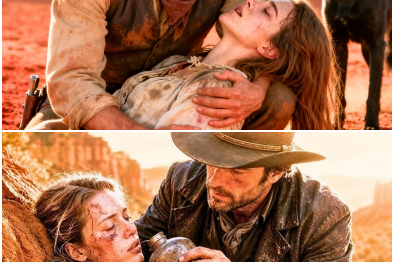 A Rich Cowboy’s Dog Found a Dying Ranch Girl… Then He Realized She Was His Promised Bride