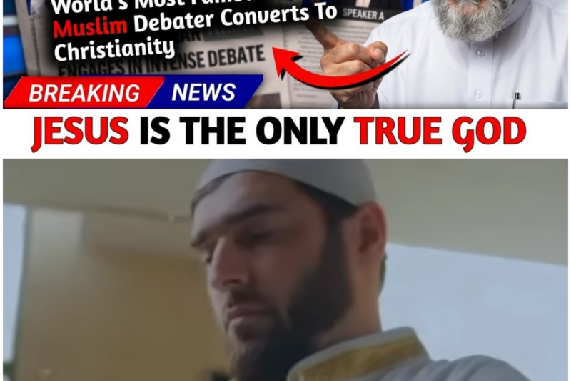 World’s Most Famous Muslim Debater Converts To Christianity – “I Was Wrong For 25 Years”