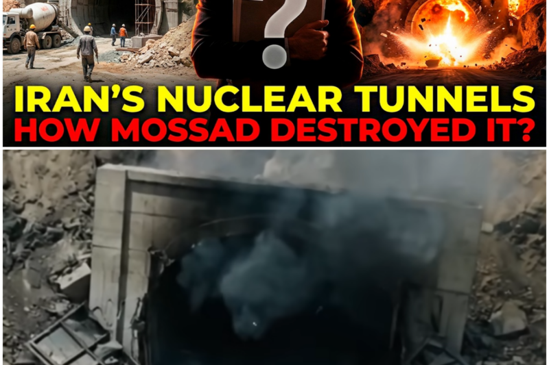 How Mossad Destroyed 77% of Iran’s Nuclear Tunnels in Days – After 10 Years of Mapping Them