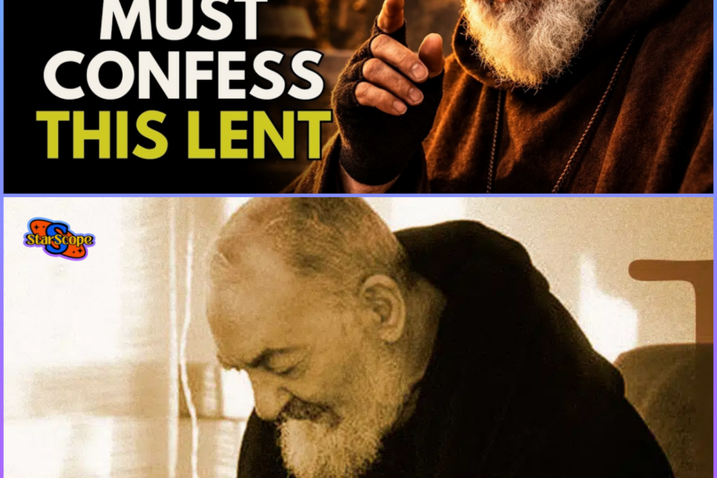 PADRE PIO: IF YOU’RE 60+, YOU MUST CONFESS THESE SINS BEFORE COMMUNION THIS LENT