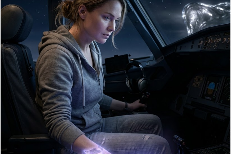 She Was Only on Standby – Until the Flight Lost Power at 34,000 Feet… Then She Took the Cockpit