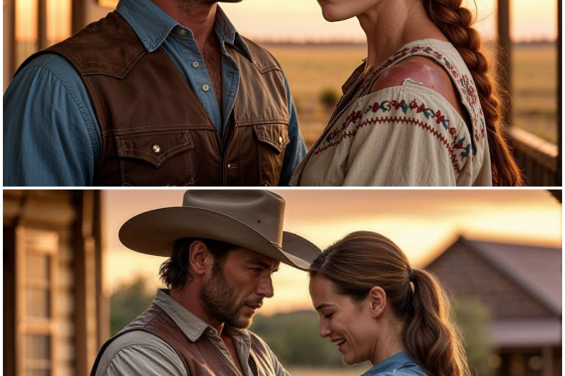 He Was A Harsh Cowboy Who Refused To Love, He Saw Her Wounded Heart And Said “Let Me Try”