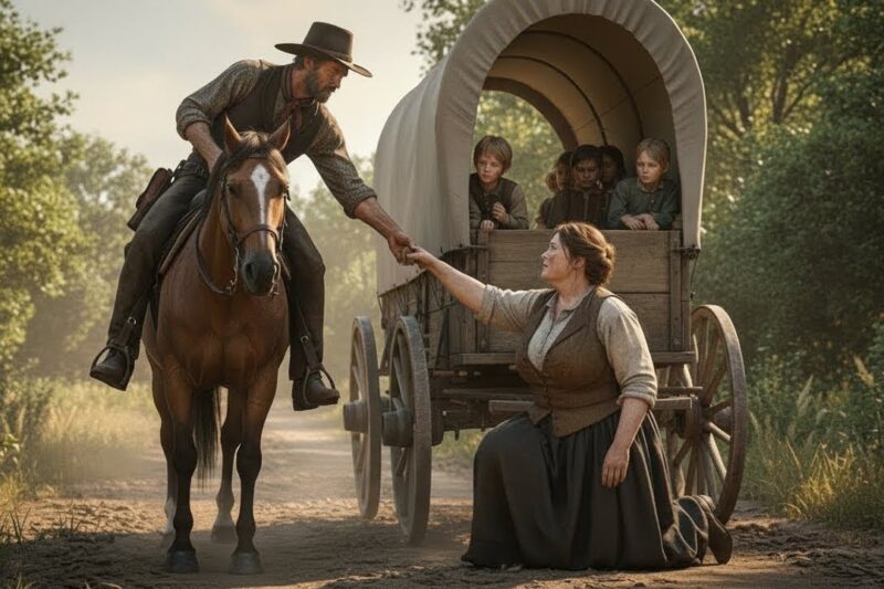 “You Need Shelter… And My Daughters Need a Mother,” the Rancher Told the Big Girl