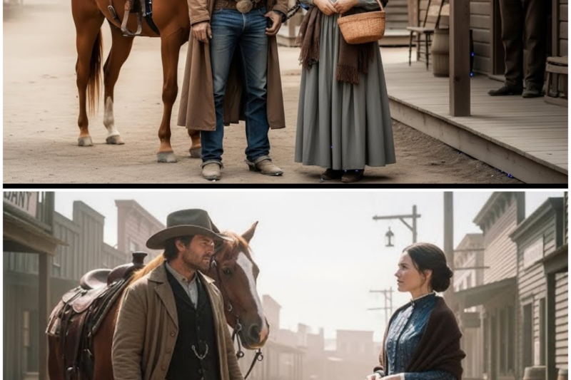 Cowboy Saw Her Denied at the Store, Whispered ‘Ride With Me, I’ll Fill Your Table Tonight