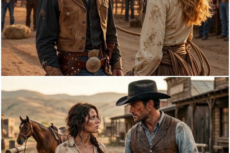 They Tried to Sell Her at Auction, The Cowboy Said “She Belongs Only With Me”