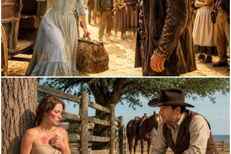 The 18-Year-Old Bride Nobody Wanted Arrived at a Widower’s Ranch – And Saved It All