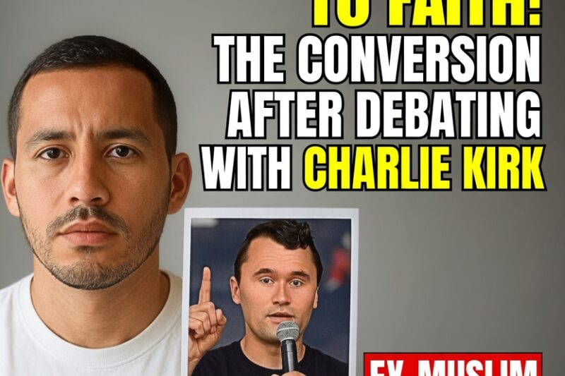 From Extremism to Faith: The Conversion After Debating with Charlie Kirk – CHRISTIAN TESTIMONY