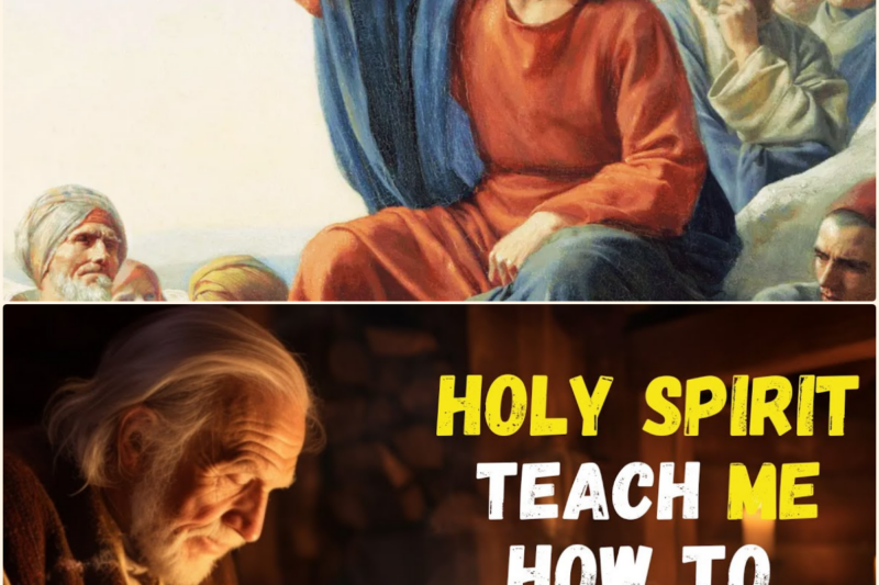 How to Let the HOLY SPIRIT Guide Your STEPS and FULLY SURRENDER to JESUS