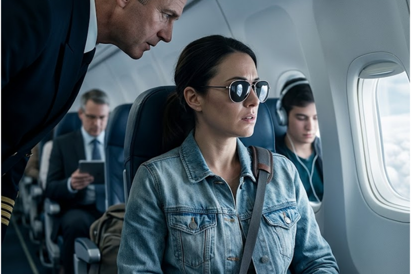 She Was Just Another Face in Row 9 – Until the Captain Spoke the Code Name No One Was Supposed to Know